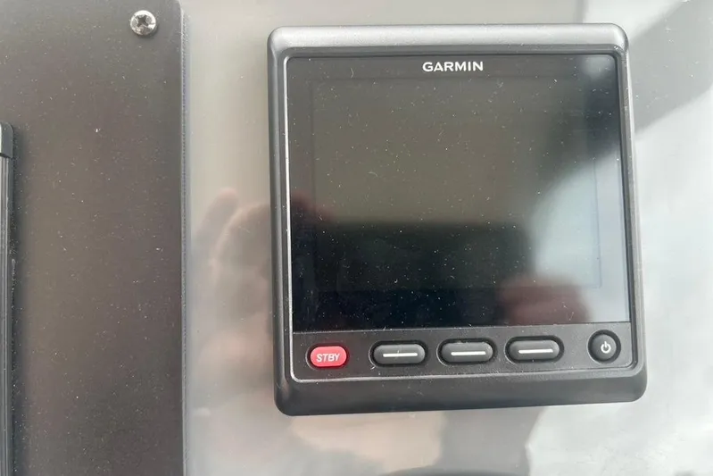  Yacht Photos Pics Garmin display on 2005 Tiara Yachts 3600 Sovran dashboard.