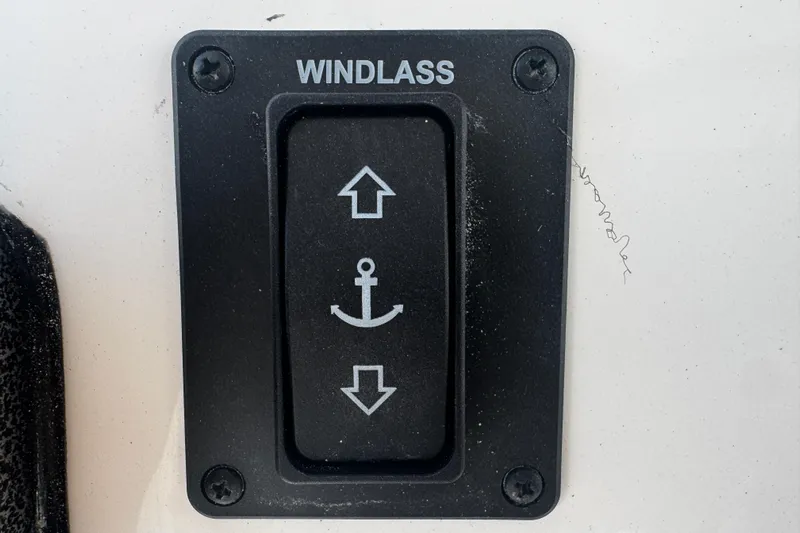  Yacht Photos Pics Windlass control panel on 2026 Sea Pro 262 Offshore boat.