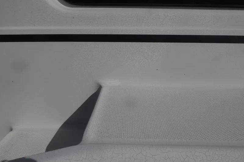 Bee Cee Yacht Photos Pics Close-up of textured surface on 2000 Silverton 42C Cummins 450 Diesels boat.