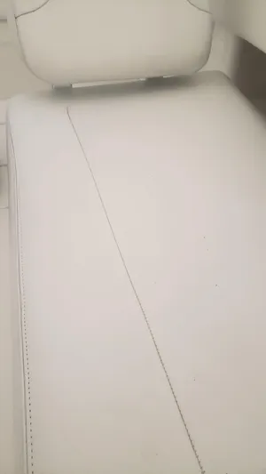  Yacht Photos Pics White leather seating on 2017 Invincible 33 Open Fisherman boat.