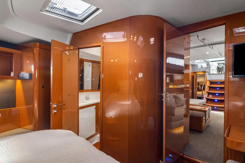 Dolce Vita Yacht Photos Pics View from Master stateroom