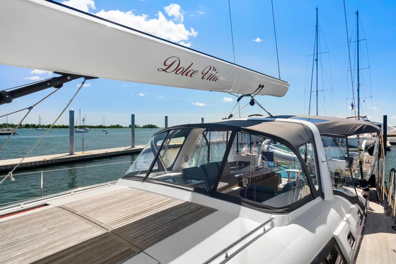 Dolce Vita Yacht Photos Pics Custom heavy duty full enclosure