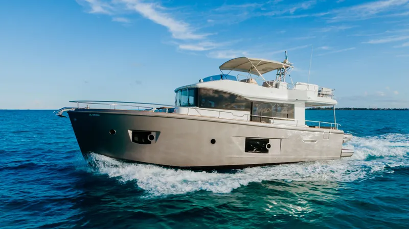  Yacht Photos Pics 2017 Cranchi Eco Trawler 53 Long Distance cruising on open water.