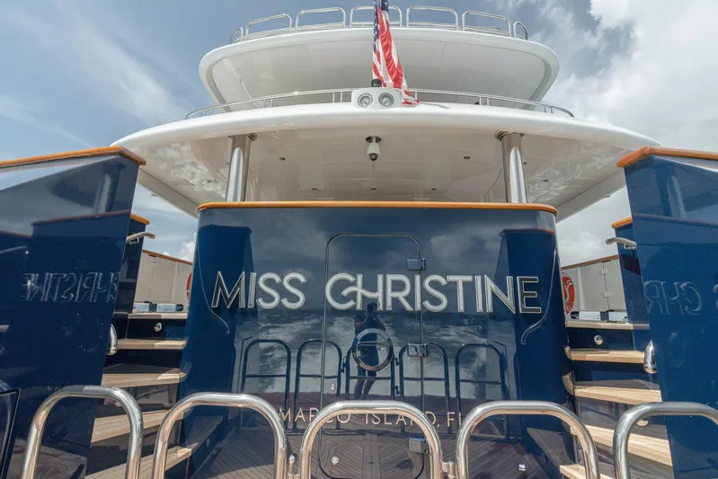 Miss Christine Yacht Photos Pics 