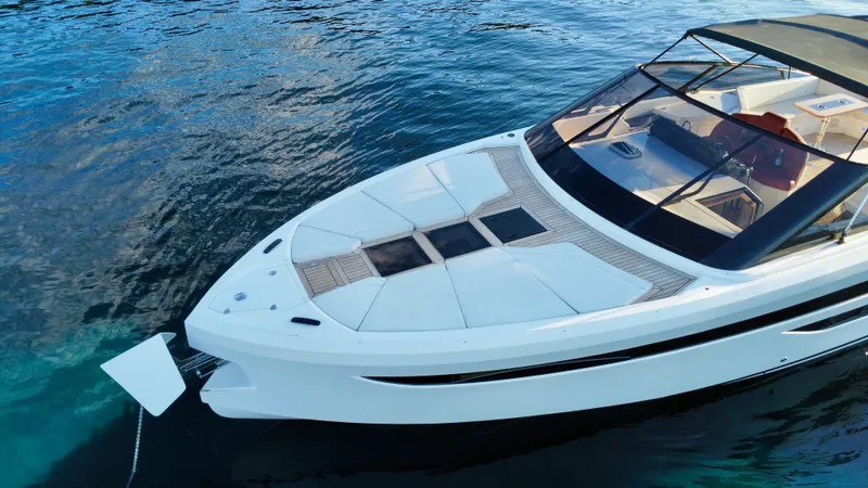 Ischia Yacht Photos Pics 2024 BB Yachts 44 Ischia luxury yacht on calm blue water.