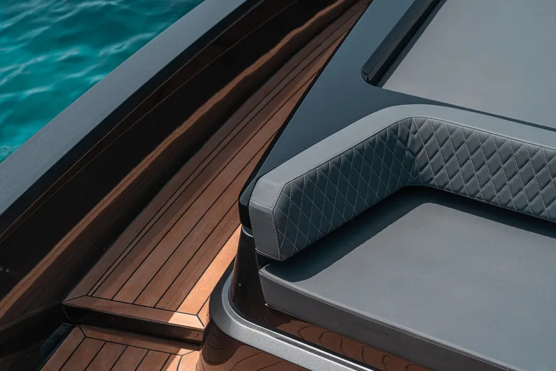 Maori 64 Yacht Photos Pics Luxurious Maori 64 yacht deck with sleek upholstery, year 2026.