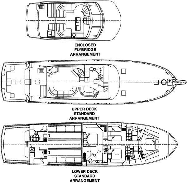 2003 Hatteras 87 