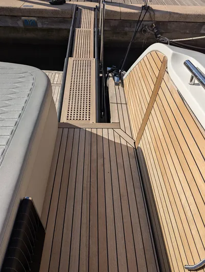 Guga Yacht Photos Pics Cranchi 46 Luxury Tender gangway