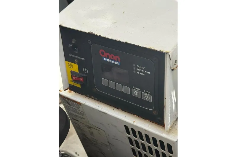 Ritz Karllton Too Yacht Photos Pics Onan e-Series generator control panel on 2008 Tiara Yachts 3900 Sovran.