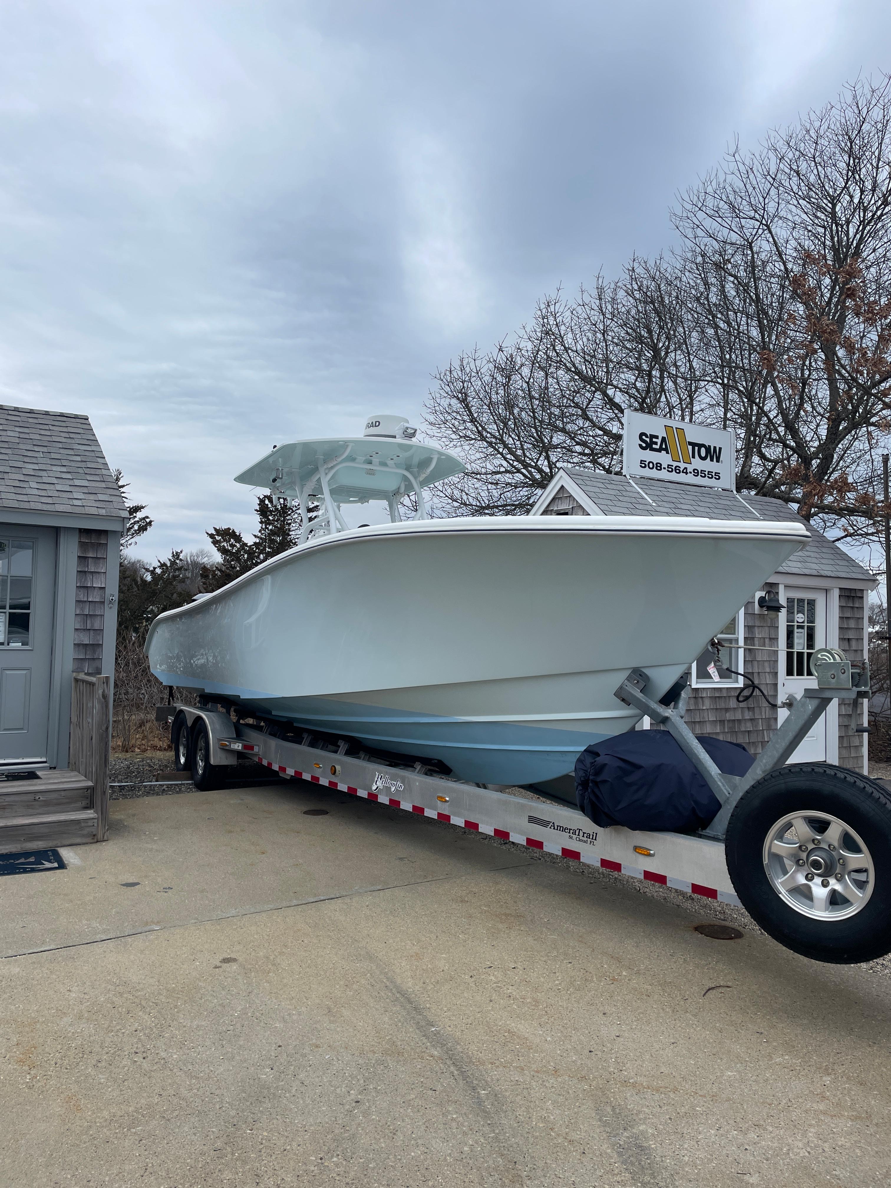 2015 Yellowfin 32' Offshore w/Custom AmeriTrail Trailer Bateaux à