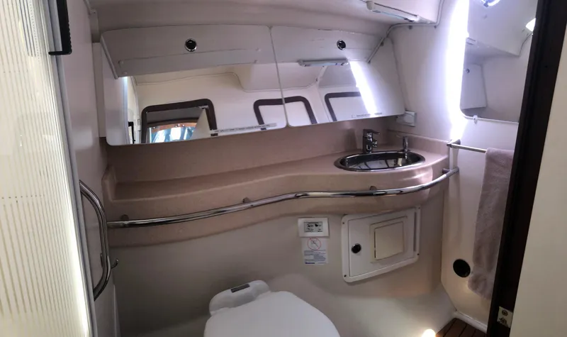 Snug Harbor Yacht Photos Pics Master head w/ step in shower