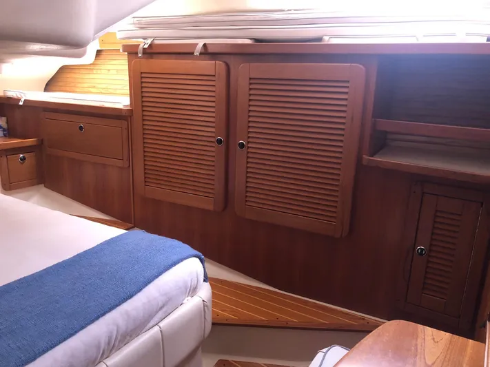 Snug Harbor Yacht Photos Pics Aft port storage