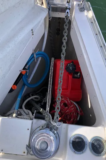 Snug Harbor Yacht Photos Pics Anchor locker