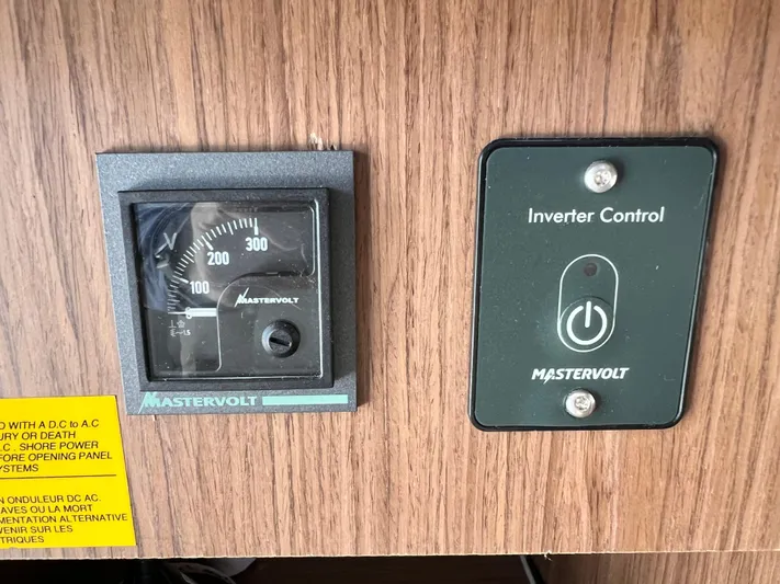  Yacht Photos Pics Mastervolt inverter control panel on 2019 Beneteau Swift Trawler 44 yacht.