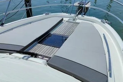  Yacht Photos Pics 2019 Jeanneau Cap Camarat 10.5 WA boat with spacious sunbathing deck.