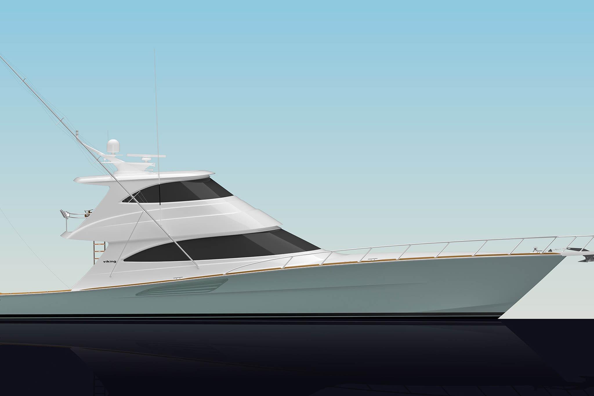 2026 Viking 74 Enclosed Bridge