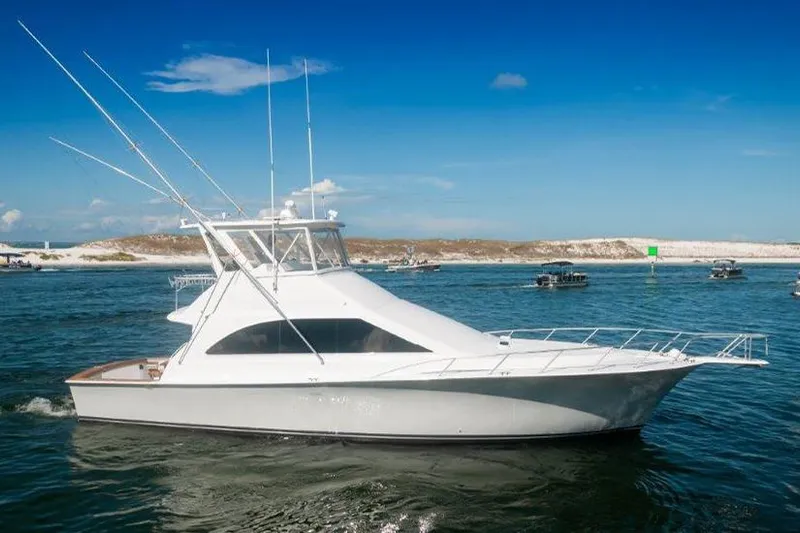 No Name Yacht Photos Pics 1998 Ocean Yachts 48 Super Sport Profile