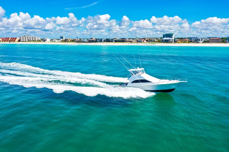 No Name Yacht Photos Pics 1998 Ocean Yachts 48 Super Sport  Ariel 2