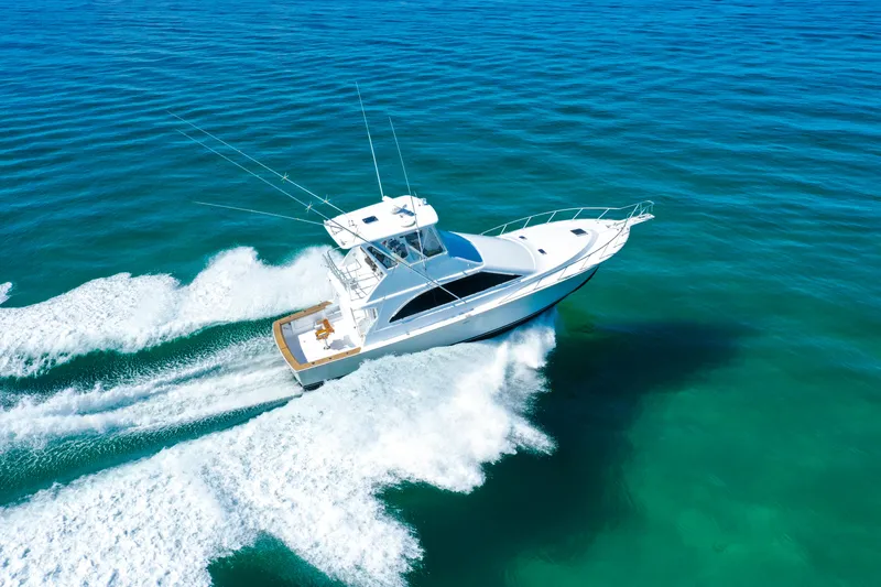 No Name Yacht Photos Pics 1998 Ocean Yachts 48 Super Sport  Ariel