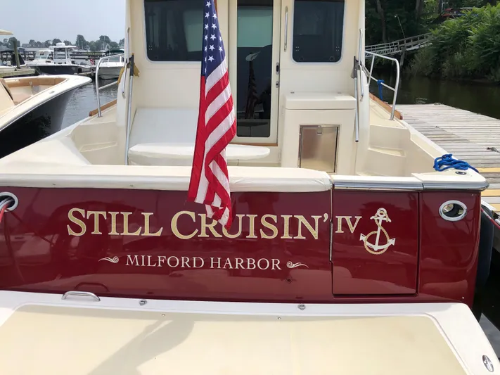  Yacht Photos Pics 2009 Sabre 40 Sedan boat named "Still Cruisin' IV" docked at Milford Harbor.