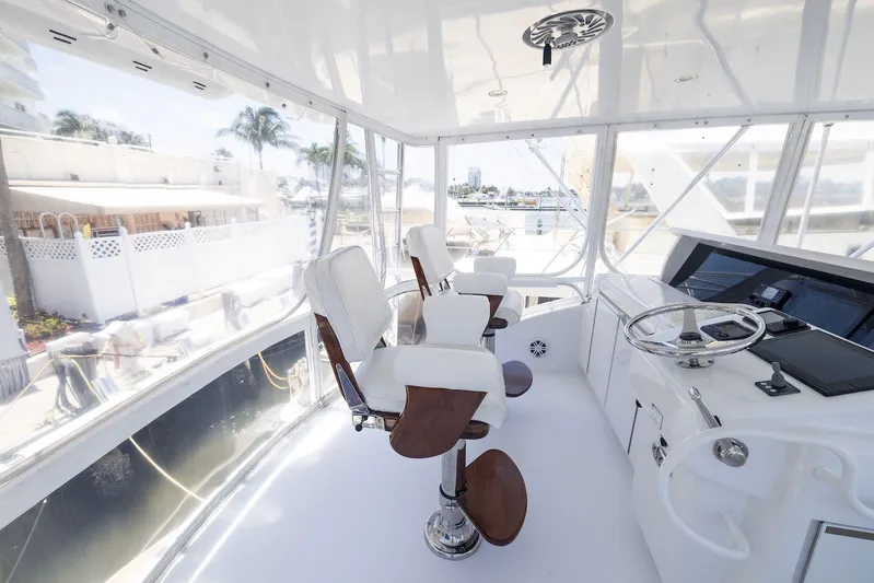 Carribean Soul Yacht Photos Pics Flybridge Helm