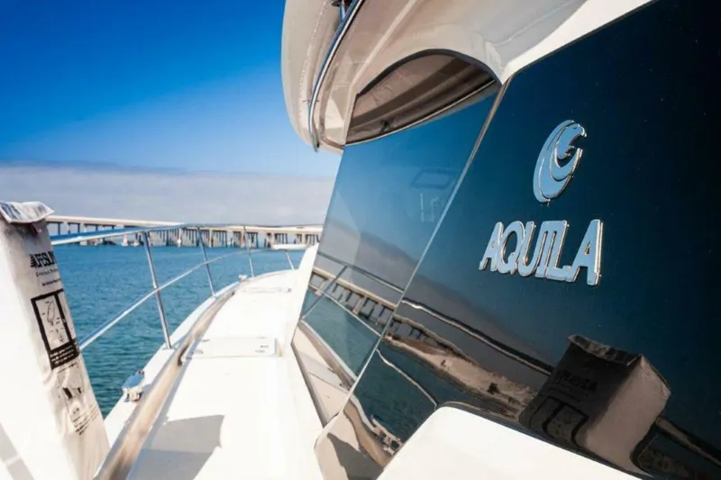 Mimi's Oasis Yacht Photos Pics 2018 Aquila 44 Catamaran- Badge