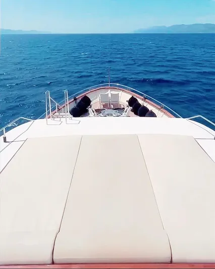 Korab Yacht Photos Pics Luxurious Motor Yacht Korab cruising on open sea, 2001 model.