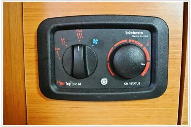  Yacht Photos Pics Webasto Air Top Evo M control panel on 2010 Jeanneau Sun Odyssey 42 DS yacht.