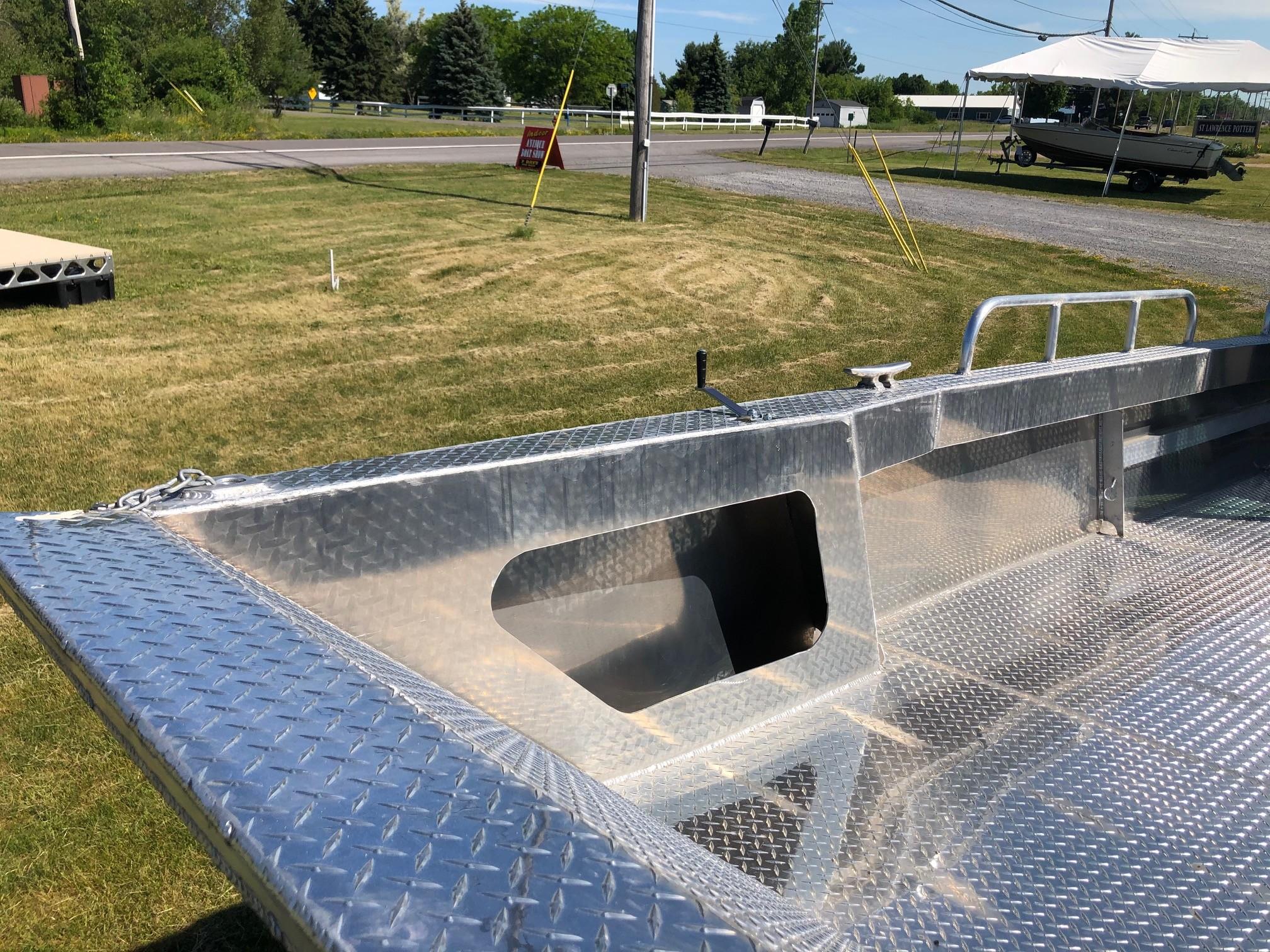 deck storage and non skid surfaces