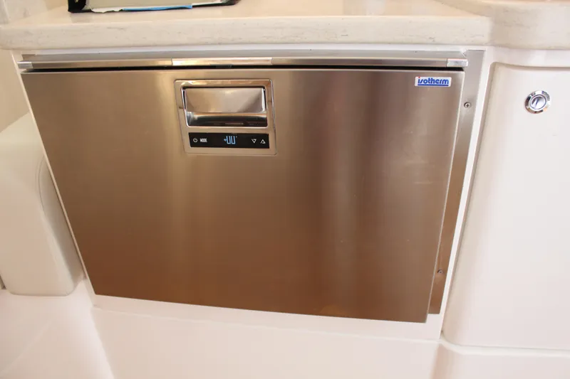 High Times Yacht Photos Pics Galley Freezer To Starboard Midship