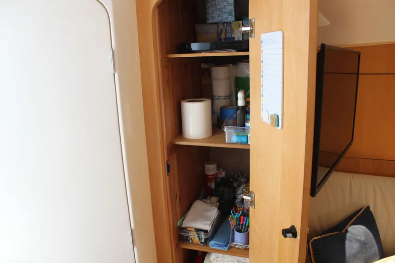 High Times Yacht Photos Pics Galley Storage  Pantry