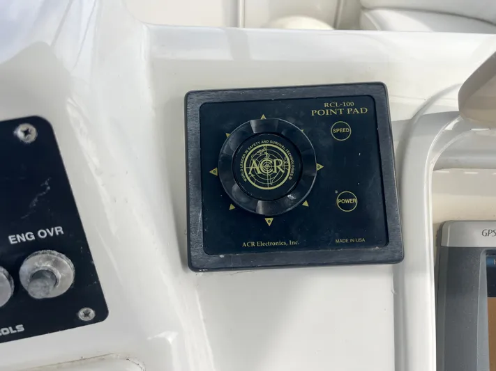 Series 60, Repainted Yacht Photos Pics ACR RCL-100 Point Pad on Ocean Yachts 48 Convertible, year 2000.