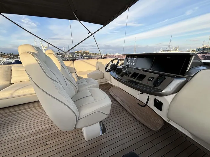 Alexandra II Yacht Photos Pics Princess S78 2021 sportsfly flybridge open