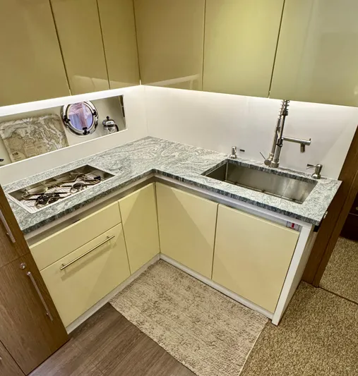 Magic Carpet Yacht Photos Pics Galley