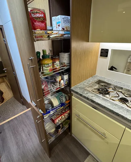 Magic Carpet Yacht Photos Pics Pantry Storage