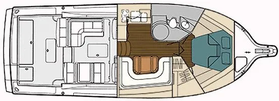  Yacht Photos Pics Manufacturer Provided Image: Interior Plan