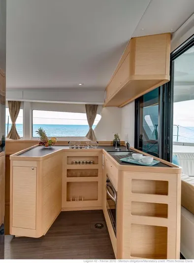 Vela Yacht Photos Pics Manufacturer Provided Image: Lagoon 42 Galley