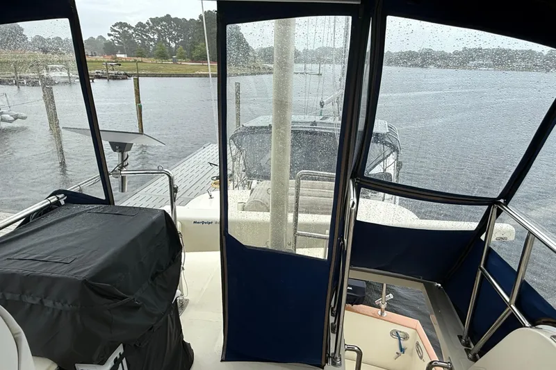 Starlite Yacht Photos Pics Flybridge Door