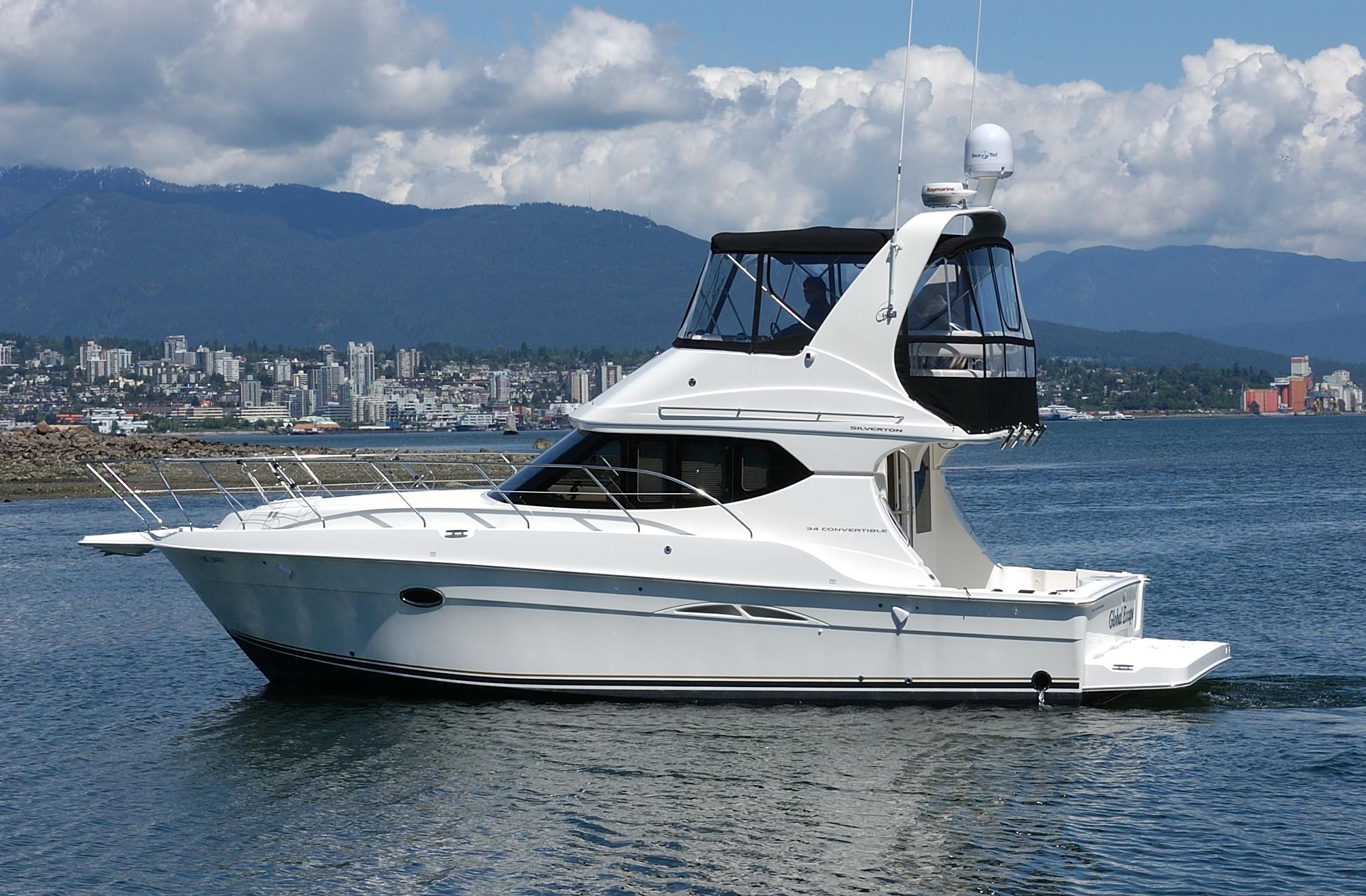 2005 Silverton 34 Convertible Flybridge for sale YachtWorld