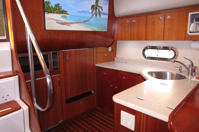 Endless Summer Yacht Photos Pics Galley aft to port