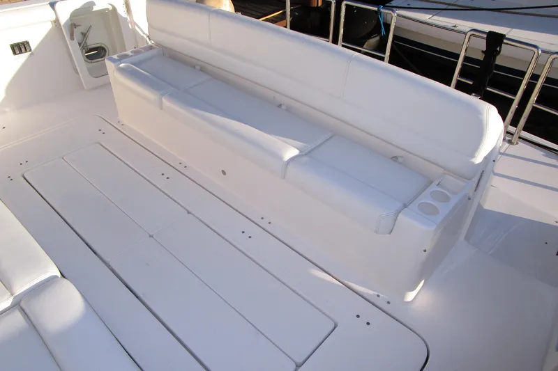 Endless Summer Yacht Photos Pics Aft cockpit seat