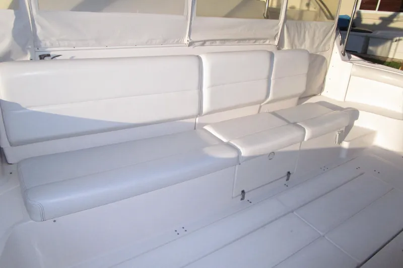 Endless Summer Yacht Photos Pics Forward cockpit seat