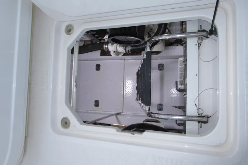 Endless Summer Yacht Photos Pics Helm deck engine room access