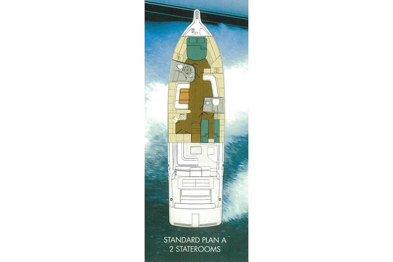 Endless Summer Yacht Photos Pics Standard Plan A- 2 Staterooms