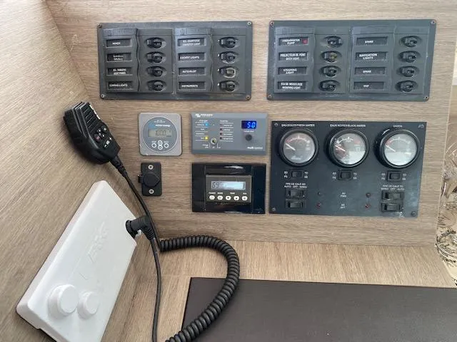 Serenity Yacht Photos Pics electric panel