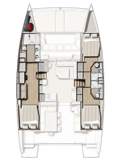 Serenity Yacht Photos Pics Hulls lay out