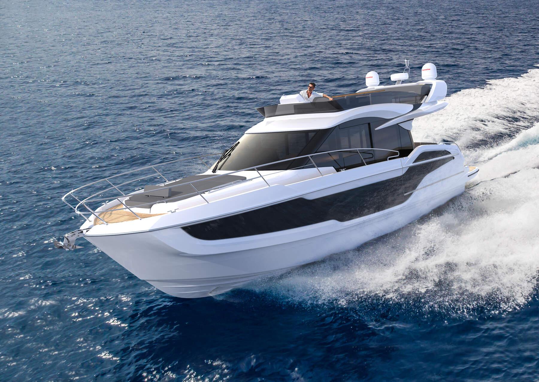 Galeon 440 Fly. Моторная яхта Galeon 440 Fly. Galeon 440 Fly 2023. Galeon 500 Fly.