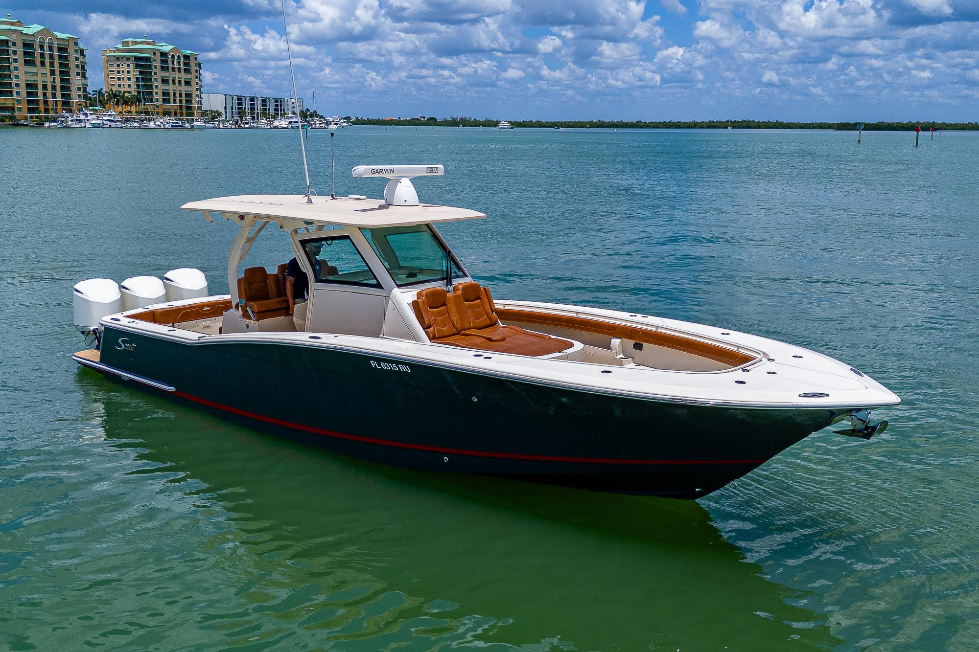 2018 Scout 355 LXF Saltwater Fishing for sale - YachtWorld