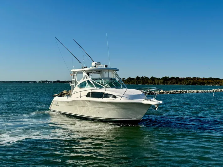 Seanior Moment Yacht Photos Pics 2022 Stamas 370 Aegean boat cruising on a sunny day.