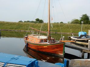 1929 Kapiteinssloep Met Mast En Opbouw